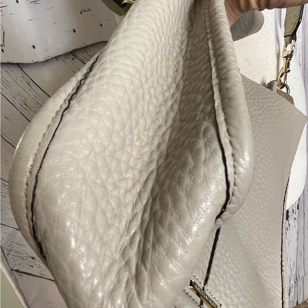 Rebecca Minkoff studded crossbody bag taupe, soft pebbled genuine leather - Picture 6 of 10